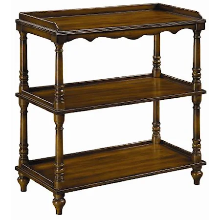 Traditional Three Tier Bookcase